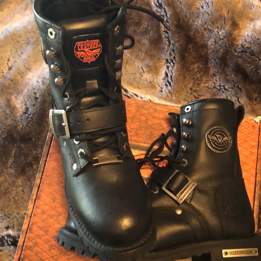 Milwaukee Leather riding boots